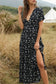 Bohemian Floral V-Neck Dress