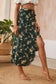 Green Floral Maxi Skirt